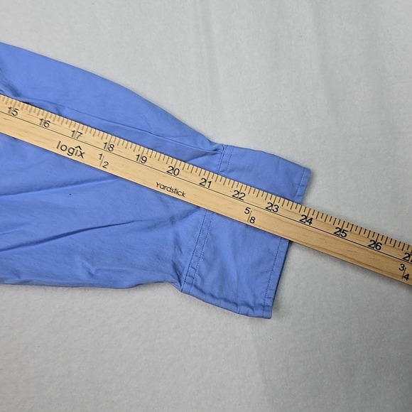 Polo Ralph Lauren 17.5 34/35 Regent Classic Fit Long Slv‎ Button Down Shirt Blue - Picture 8 of 11